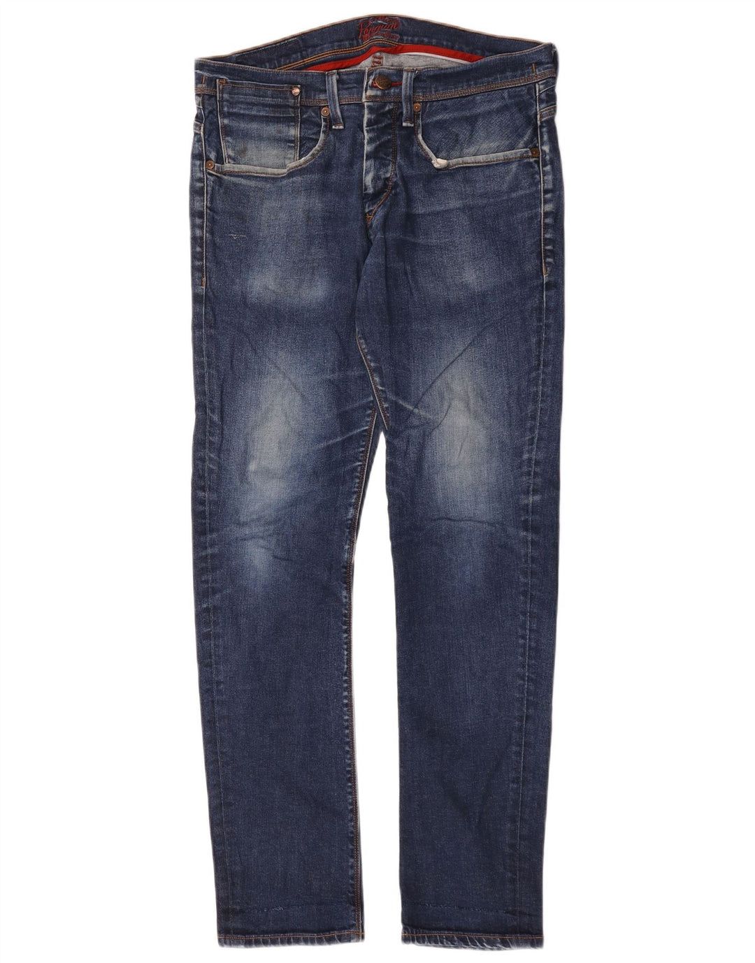 Blugi slim pentru bărbați Penguin W32 L32 Bumbac albastru