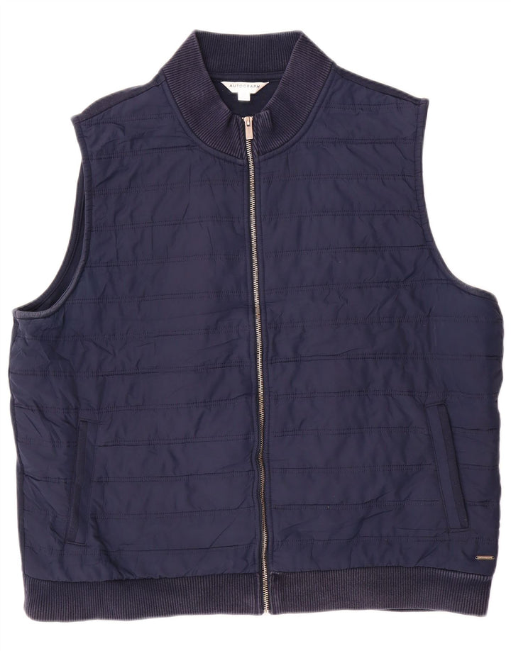 Jachetă de trening pentru bărbați Marks & Spencer Autograph, 2XL, bleumarin