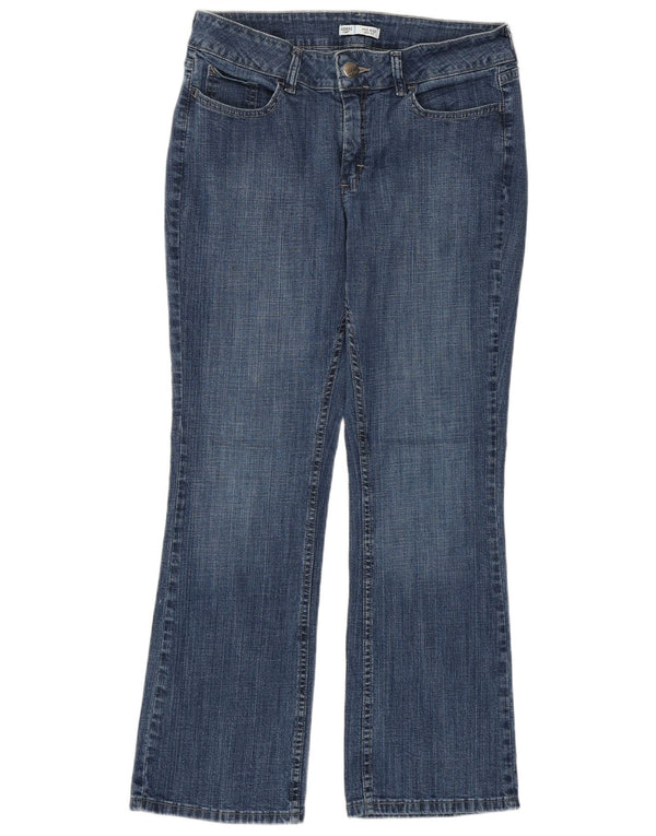 Jeans Lee Riders pentru femei cu talie medie Bootcut US 12 Large W32 L28 Blue