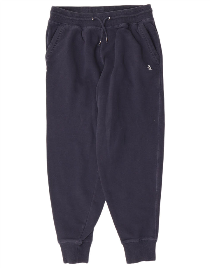 Pantaloni de trening pentru bărbați Pinguin Pantaloni de jogging mici Bumbac bleumarin