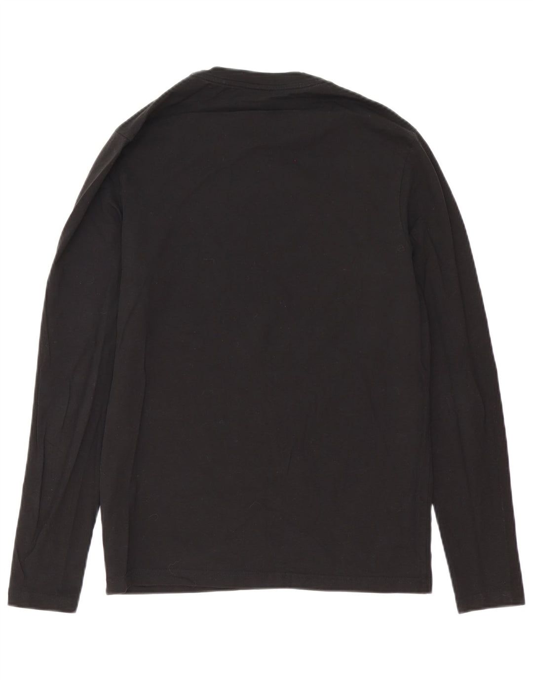 Top pentru bărbați Hugo Boss cu mânecă lungă, mic, negru, bumbac