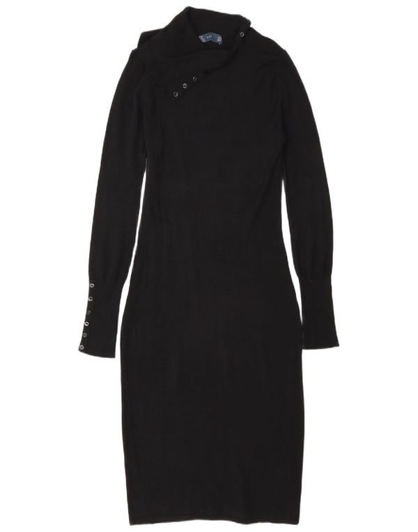 Rochie Bodycon pentru Damă Zara UK 14 Medium Black Rayon
