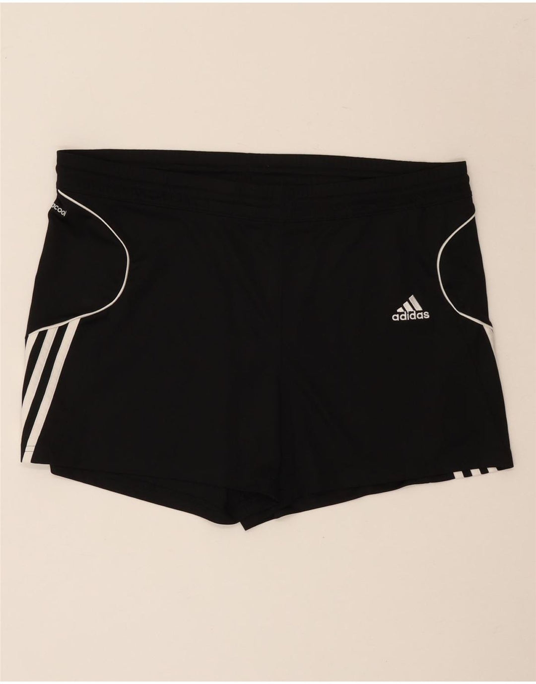 Pantaloni scurți sport Climacool ADIDAS pentru femei UK 12/14 Medium Black