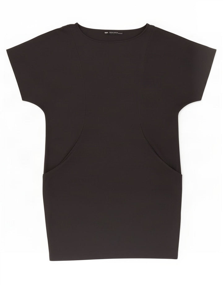 Rochie Bubble pentru femei Zara UK 16 mare neagră