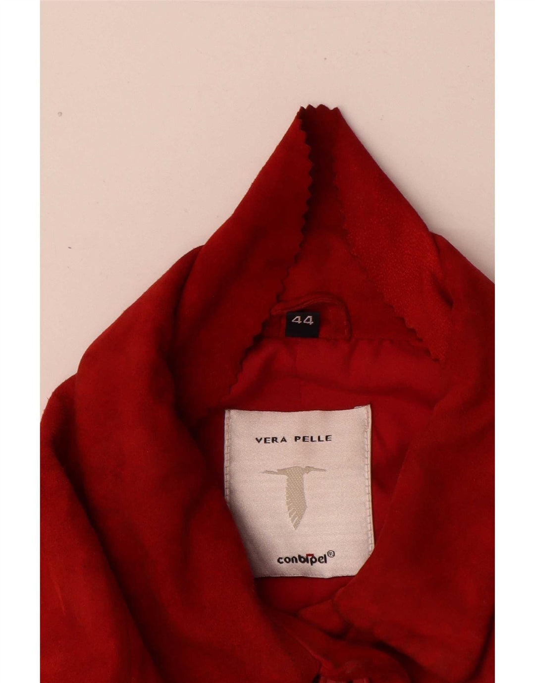 Camasa de piele intoarsa pentru femei Conbipel IT 44 Medium Red Piele