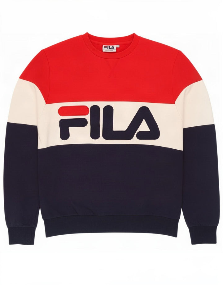 Pulover Fila pentru femei UK 12 Medium Multicolor Colorblock