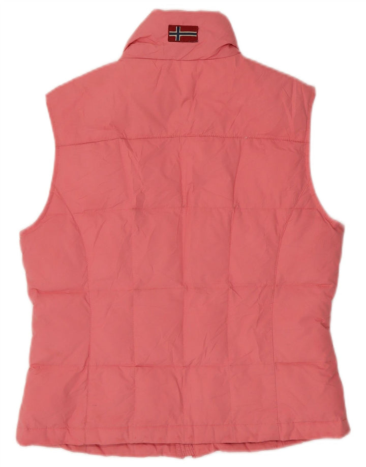 Gilet căptușit pentru femei Napapijri UK 12 Medium Pink