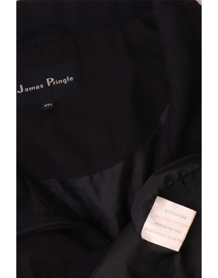 Bomber James Pringle pentru bărbați UK 44 2XL Bumbac bleumarin