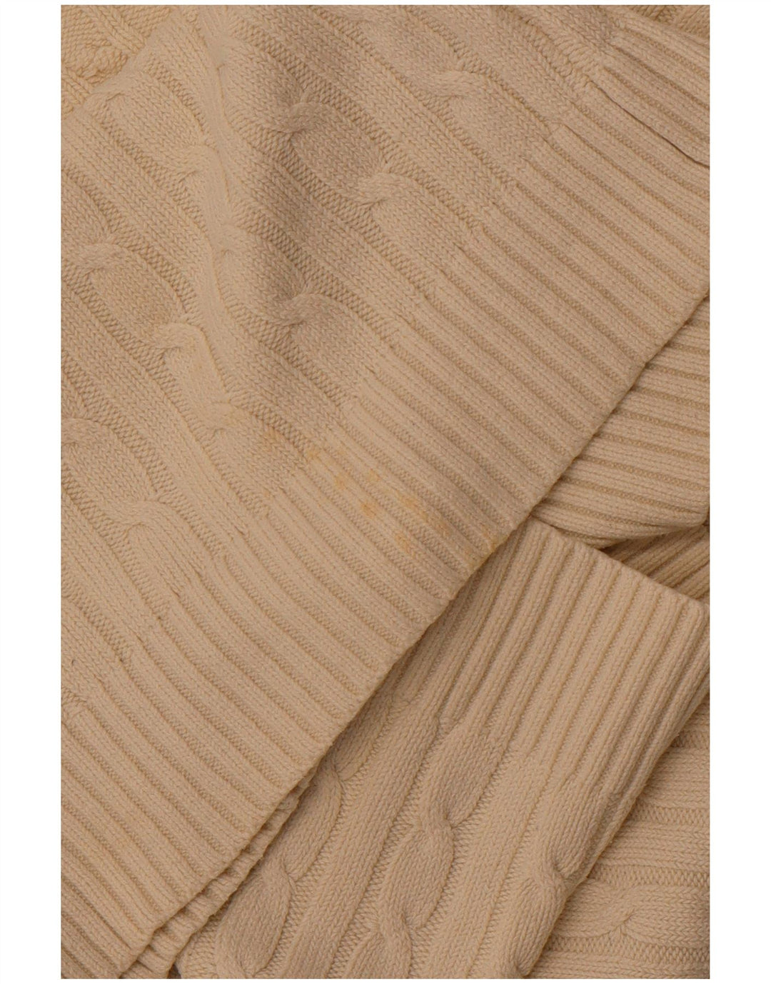 CREW CLOTHING Pulover cu decolteu în V pentru femei UK 18 XL Bumbac alb catifelat