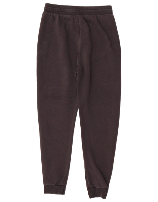 Pantaloni de trening ADIDAS baieti Joggeri 12-13 ani bumbac negru