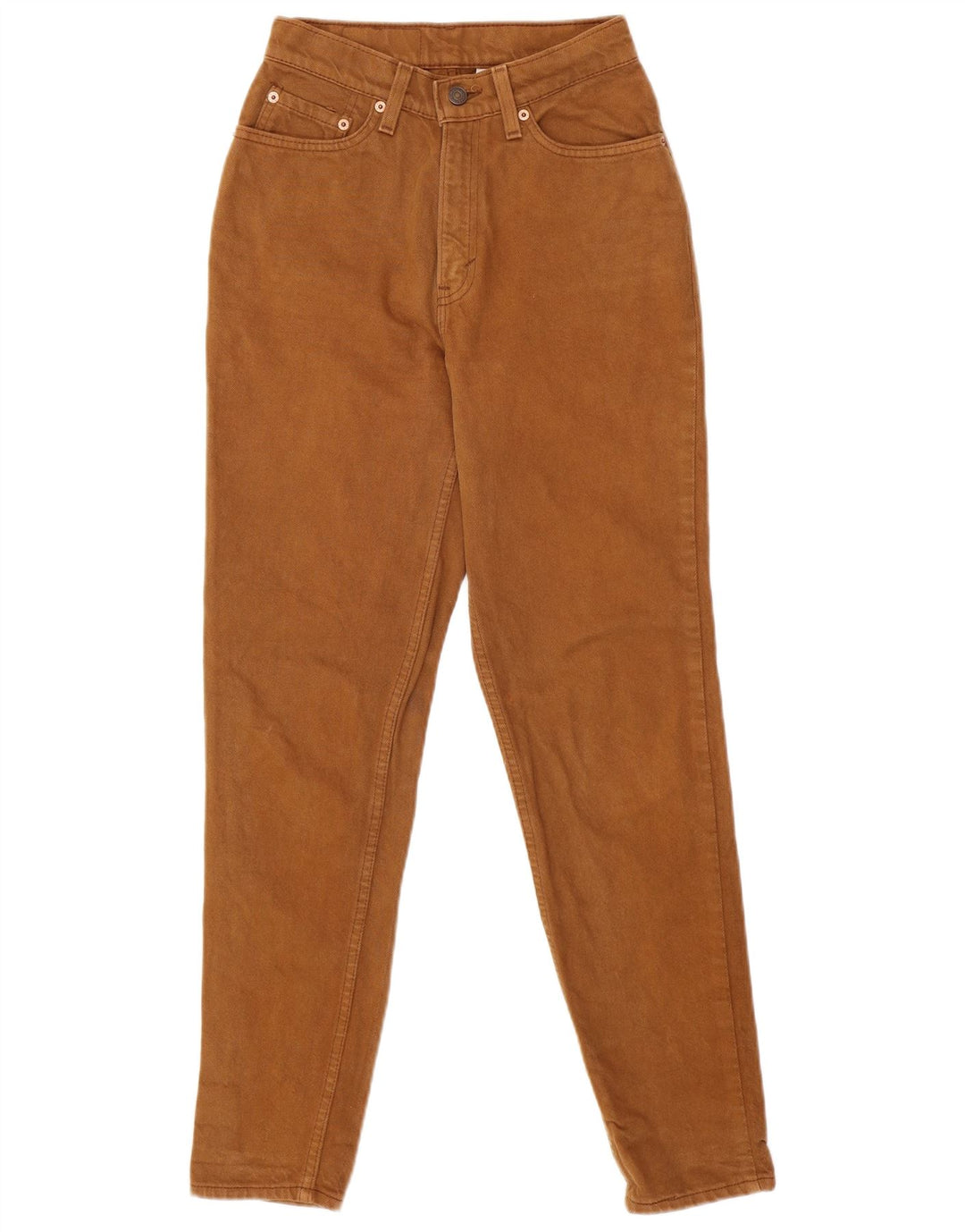 Blugi conici 512 subțiri pentru femei LEVI'S, L28 L30, bumbac maro