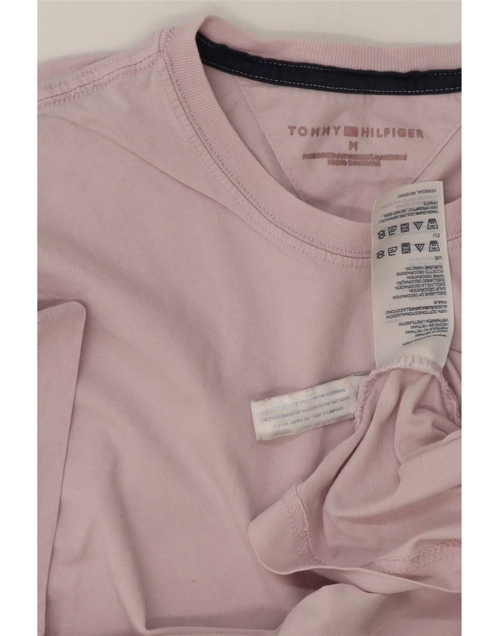 Tricou pentru bărbați Tommy Hilfiger Top Medium Pink Bumbac