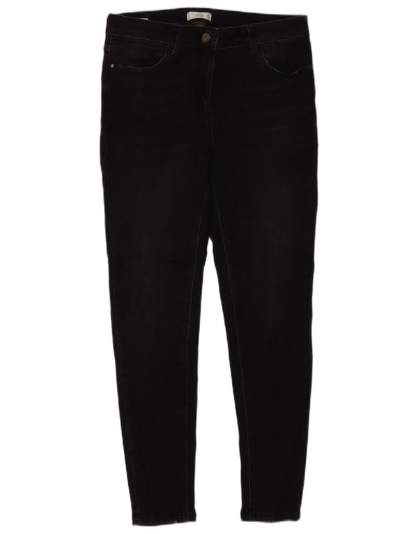 oltre Blugi skinny pentru femei UK 10 Small W30 L28 Bumbac negru