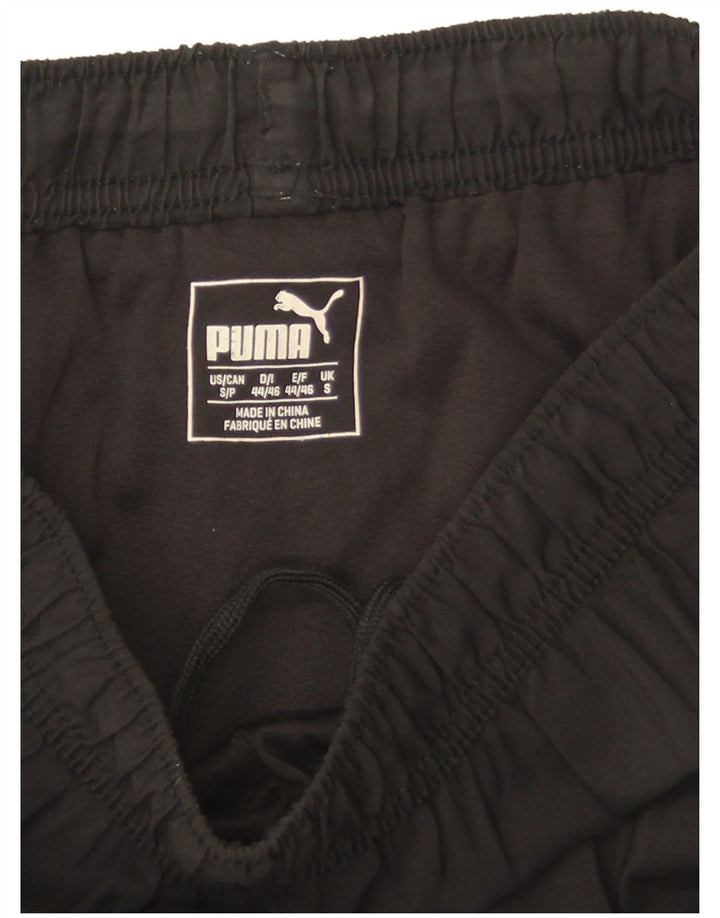 Pantaloni scurti sport Puma pentru bărbați, poliester negru mic