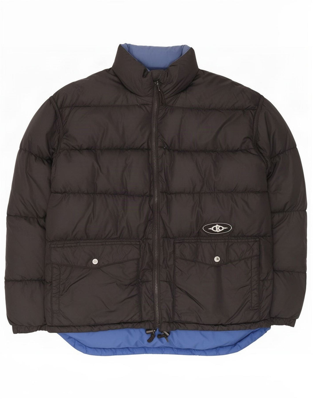 Jachetă căptușită cu grafică reversibilă Killer Loop pentru bărbați UK 38 Medium Black