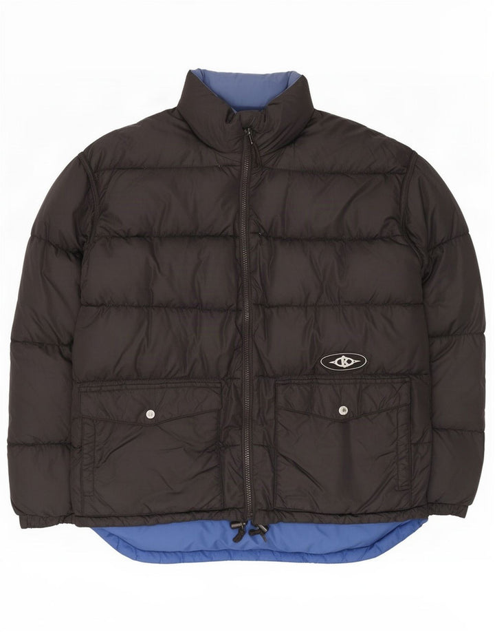 Jachetă căptușită cu grafică reversibilă Killer Loop pentru bărbați UK 38 Medium Black