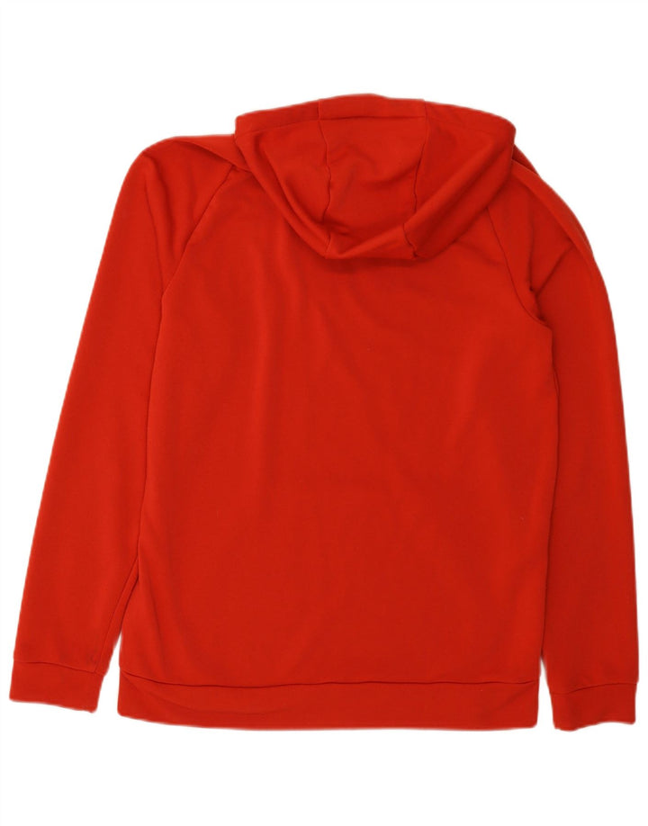 Pulover Nike Dri Fit Graphic pentru bărbați, poliester portocaliu mediu