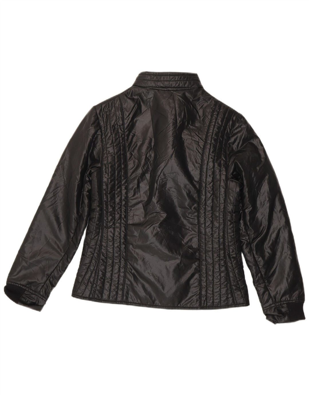 Jachetă căptușită Vintage pentru femei IT 48 XL Negru
