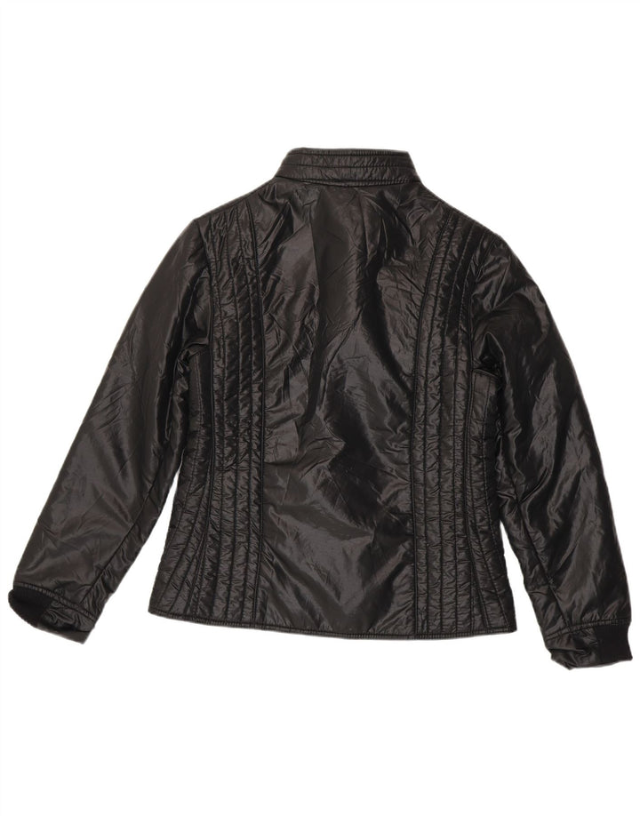 Jachetă căptușită Vintage pentru femei IT 48 XL Negru