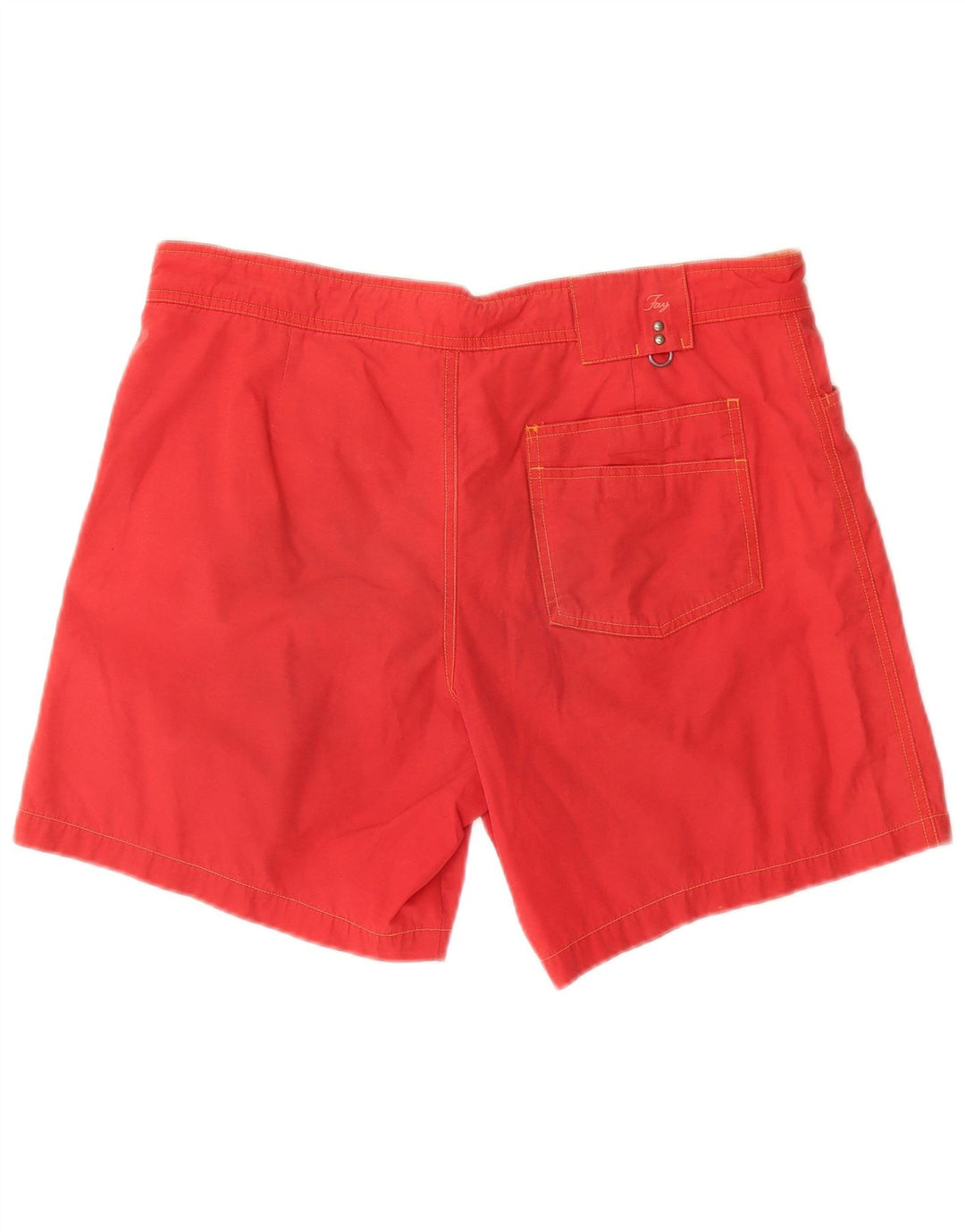 Fay Mens Swimming Shorts Large Red