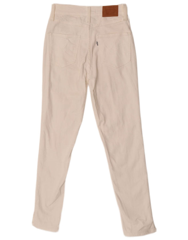 Blugi skinny cu talie înaltă 721 Levi's pentru femei L26 L26 Bumbac alb