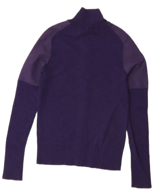 Pulover cardigan pentru bărbați Cos, albastru bleumarin, color block
