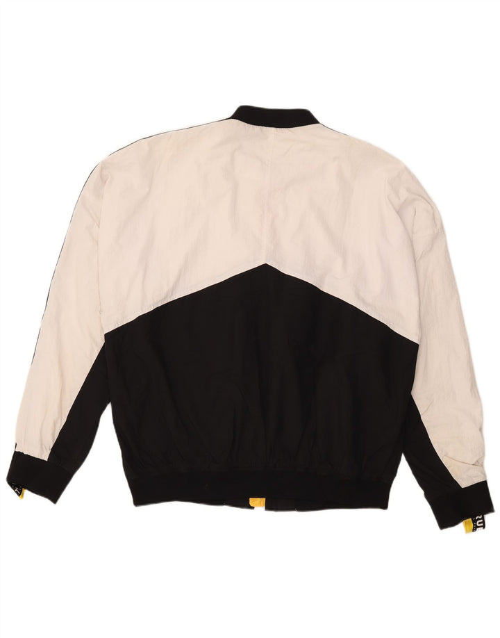 Jachetă de top pentru trening pentru bărbați Zara, mare, neagră, color block