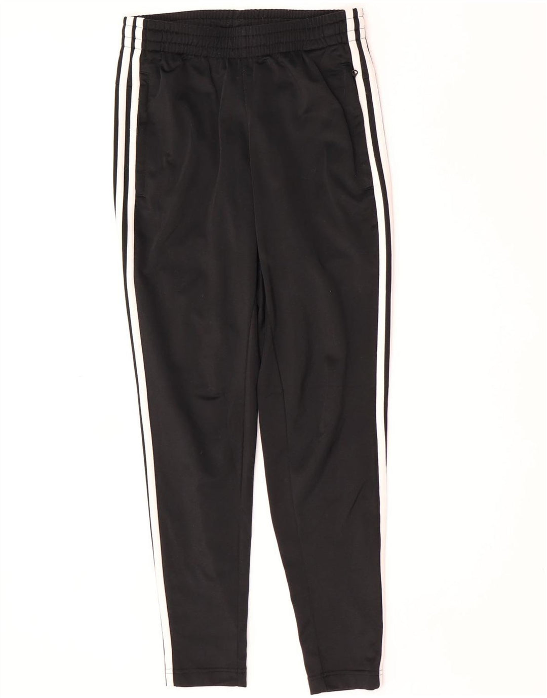 Pantaloni de trening Adidas pentru femei UK 4/6 XS poliester negru