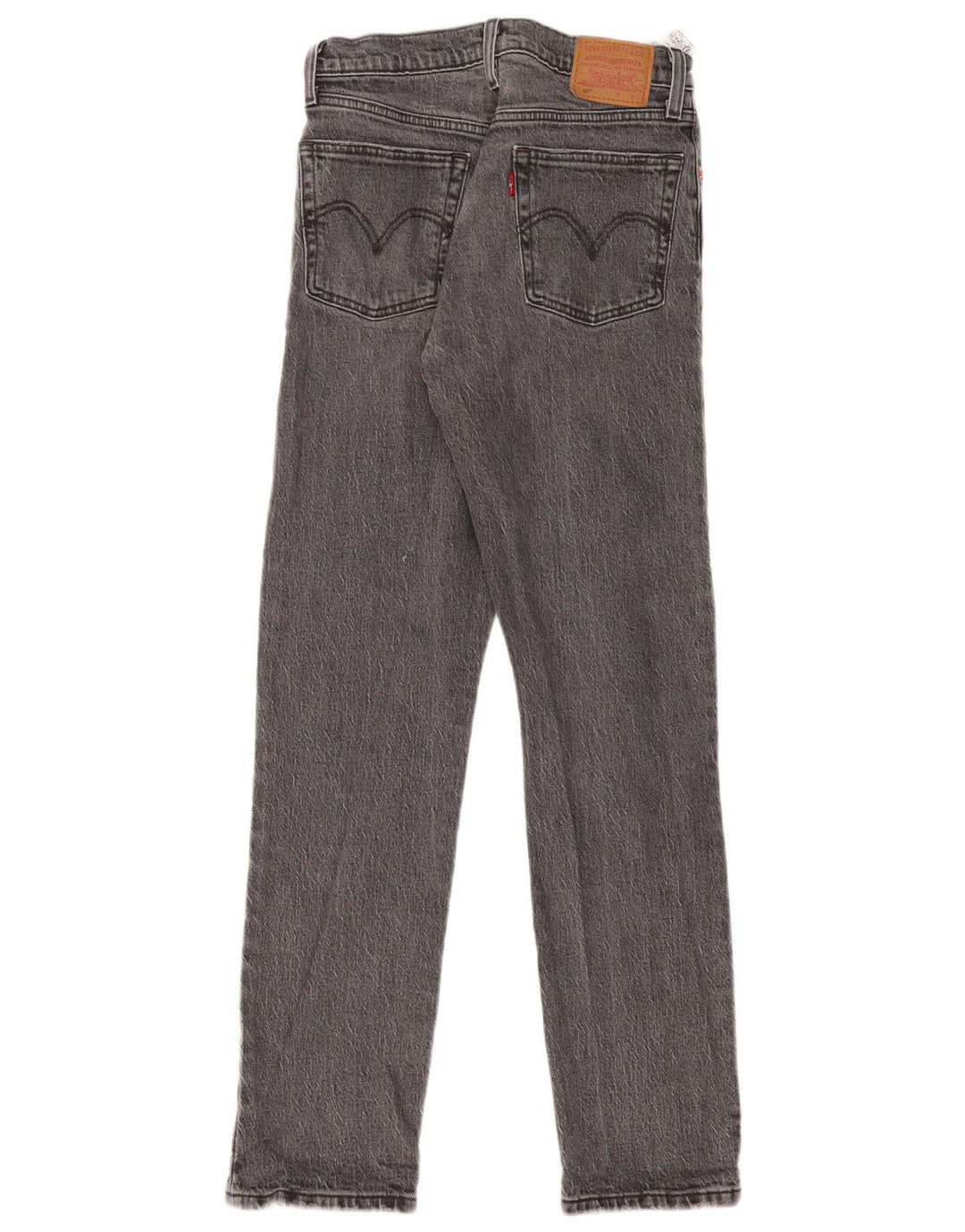 Blugi drepti pentru femei Levi's 501 W26 L30 bumbac gri