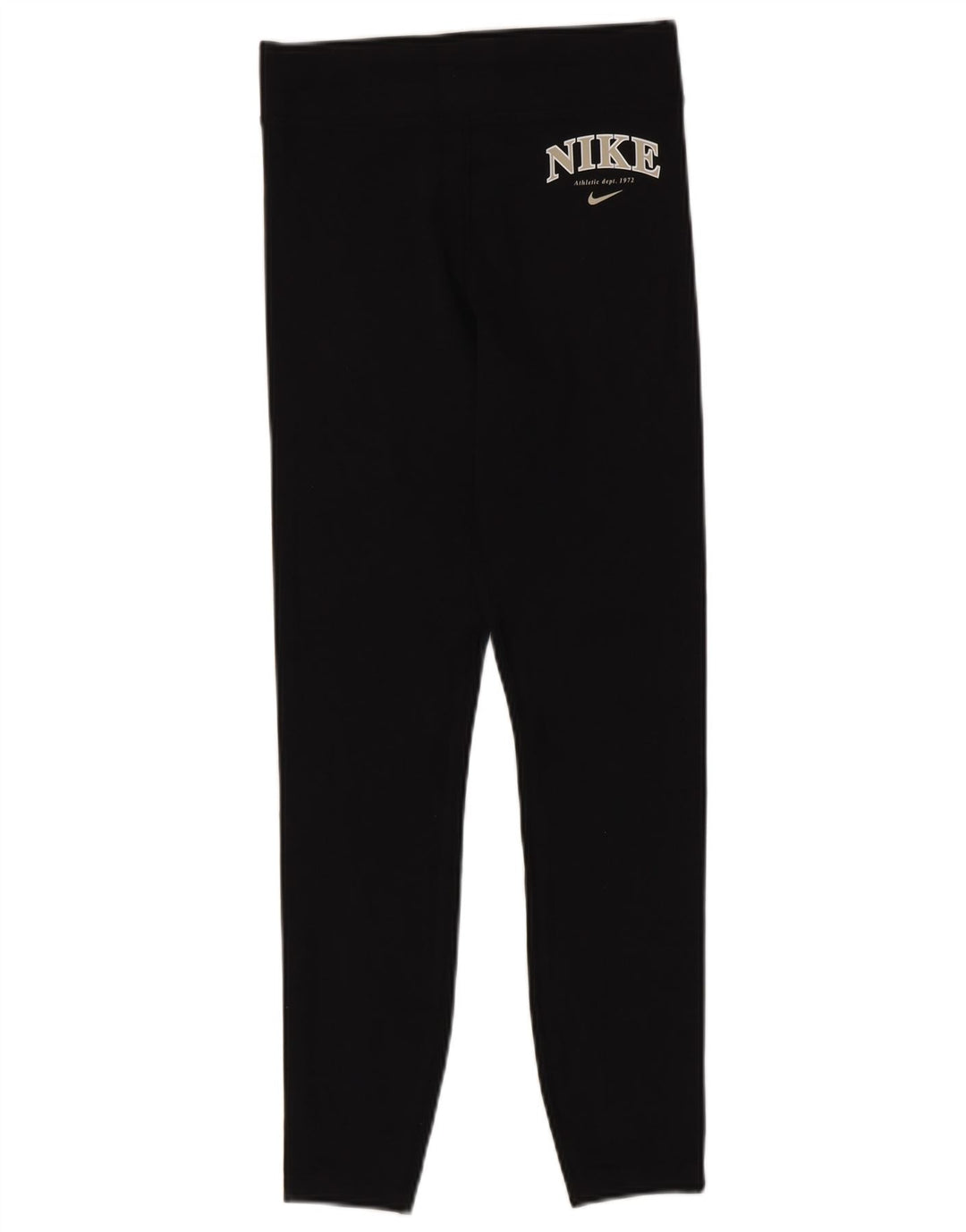Leggings grafic Nike pentru femei UK 10 mic bumbac negru