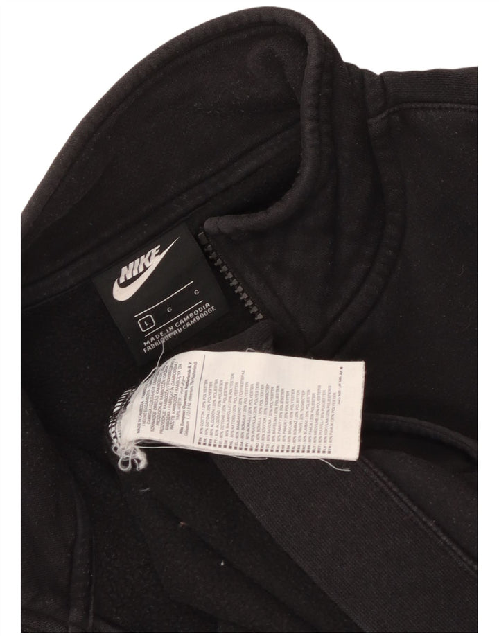 Jachetă de trening pentru bărbați Nike, mare, negru, bumbac