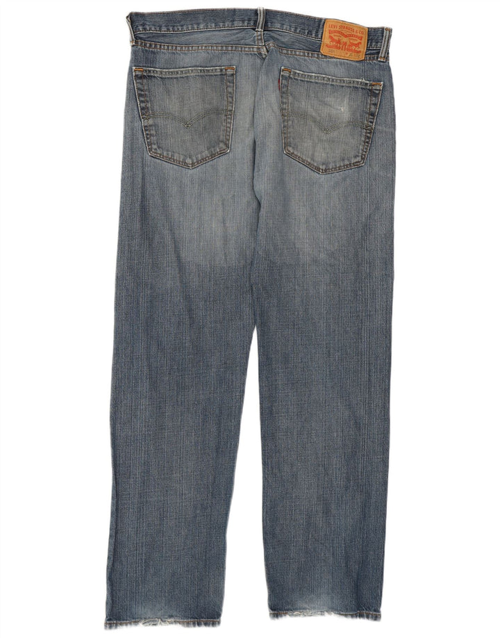 Blugi drepti pentru bărbați Levi's 505 W34 L32 Bumbac albastru