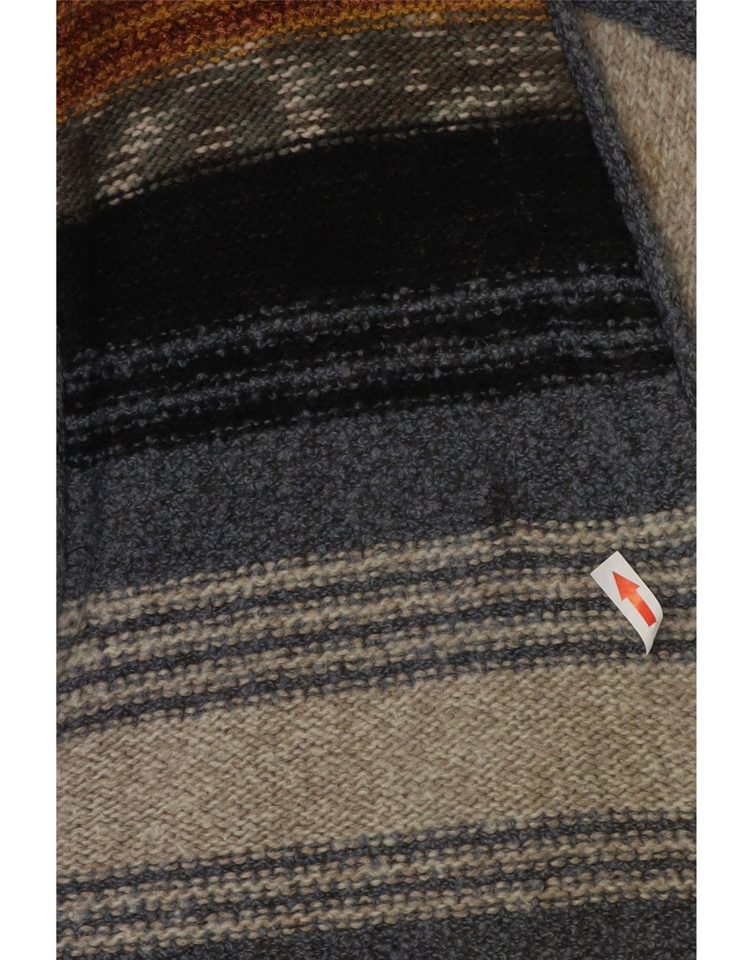 Cardigan Vintage pentru bărbați, fără mâneci, cu dungi mari, multicolore