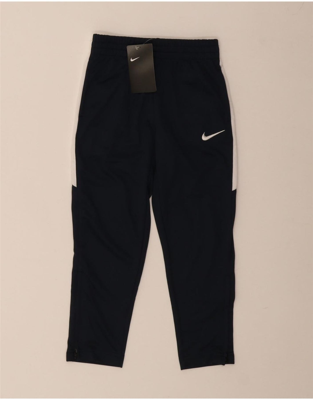 Pantaloni de trening Nike pentru băieți 5-6 ani, mijlocii, bleumarin, color block