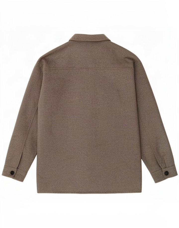 Bomber pentru bărbați Zara UK 38 Lână gri mediu