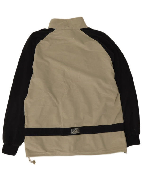 Jachetă de top pentru trening Adidas pentru bărbați din Velour UK 38/40 Medium Gri Colorblock
