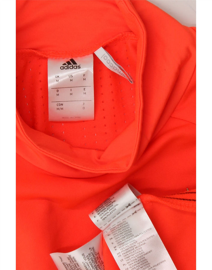 ADIDAS FC Bayern Munchen Top cu mânecă lungă pentru bărbați din poliester portocaliu mediu