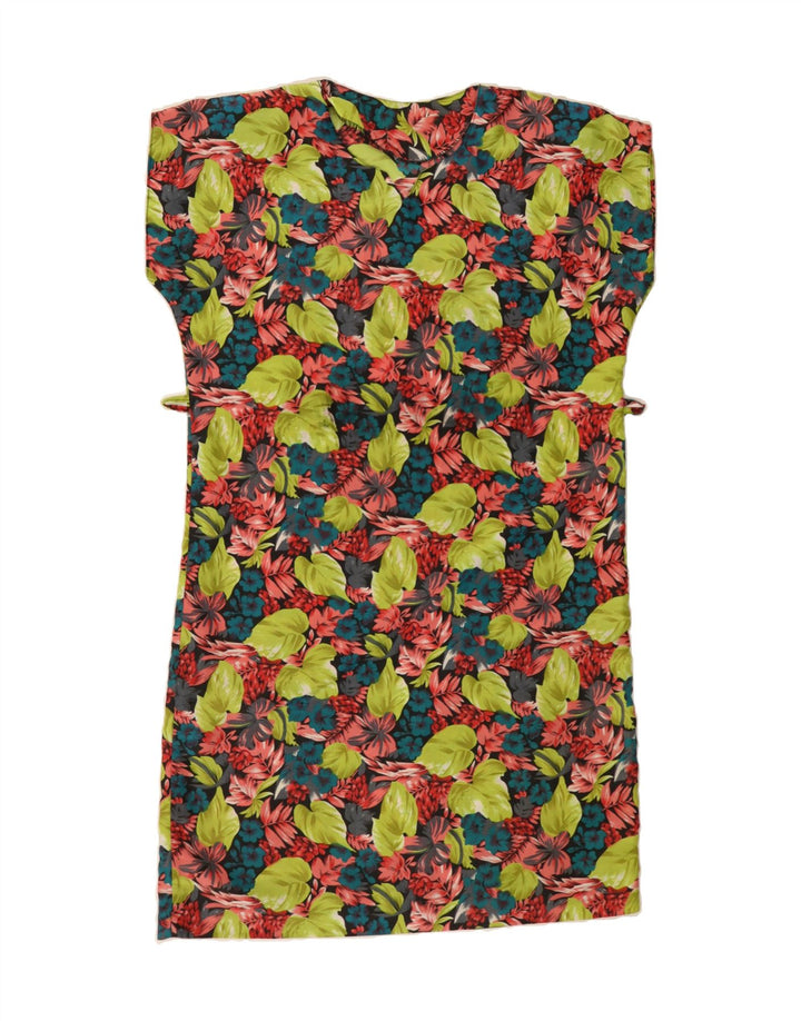 VINTAGE Womens Shift Dress UK 18 XL Multicoloured Floral Vintage Vintage and Second-Hand Vintage from Messina Hembry 
