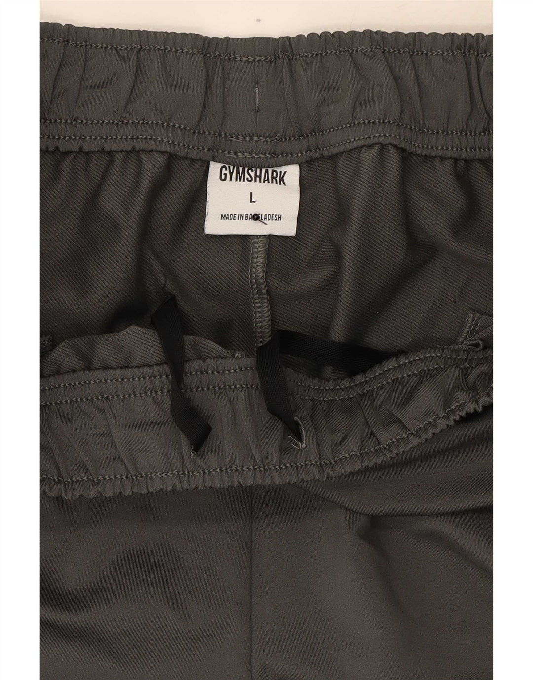 Pantaloni de trening Gymshark pentru bărbați, mari, gri, poliester color bloc