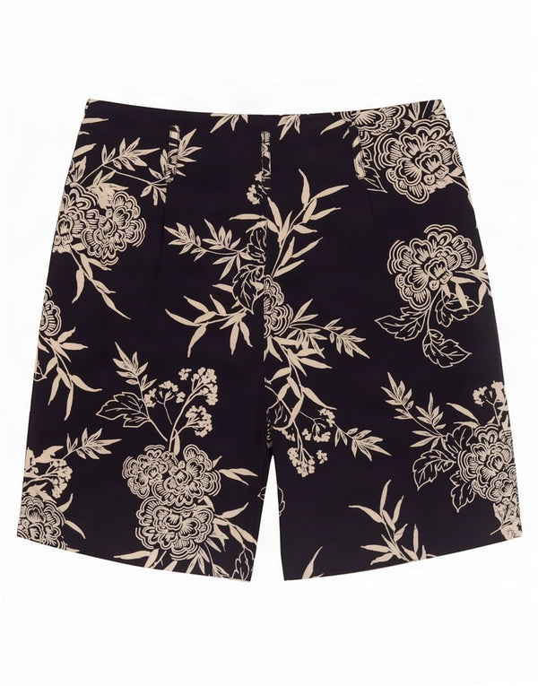 Pantaloni scurți chino pentru femei Marks & Spencer UK 14 Large W32 Bleumarin Floral