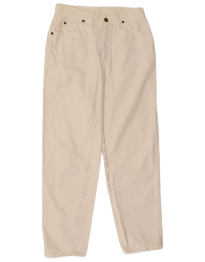 Blugi conici pentru bărbați LEE L29 L27 Bumbac alb