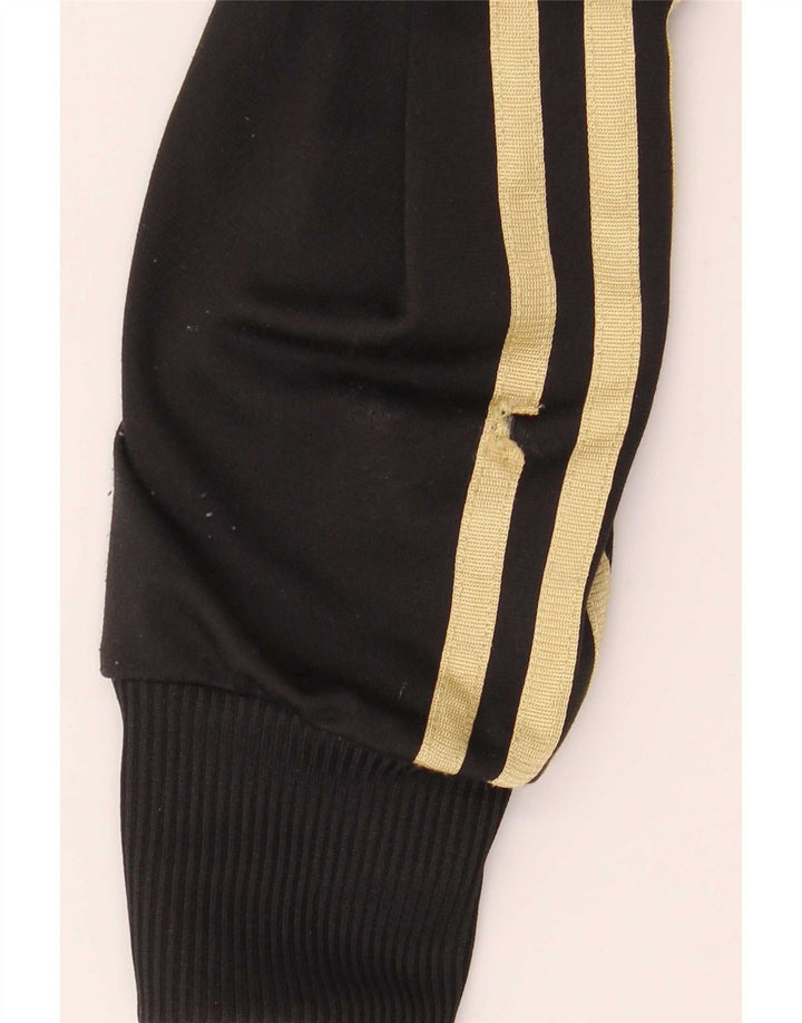 Jachetă de top pentru trening grafic Adidas pentru femei EU 40 Poliester mediu negru