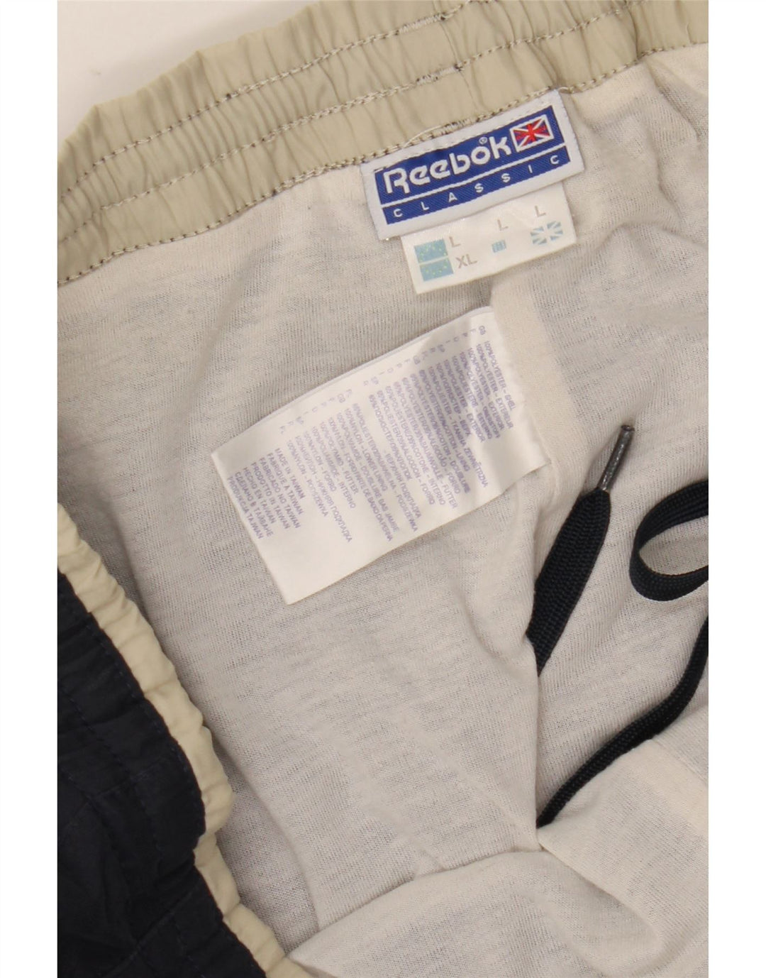 Pantaloni de trening Reebok pentru bărbați, mari, albastru, poliester