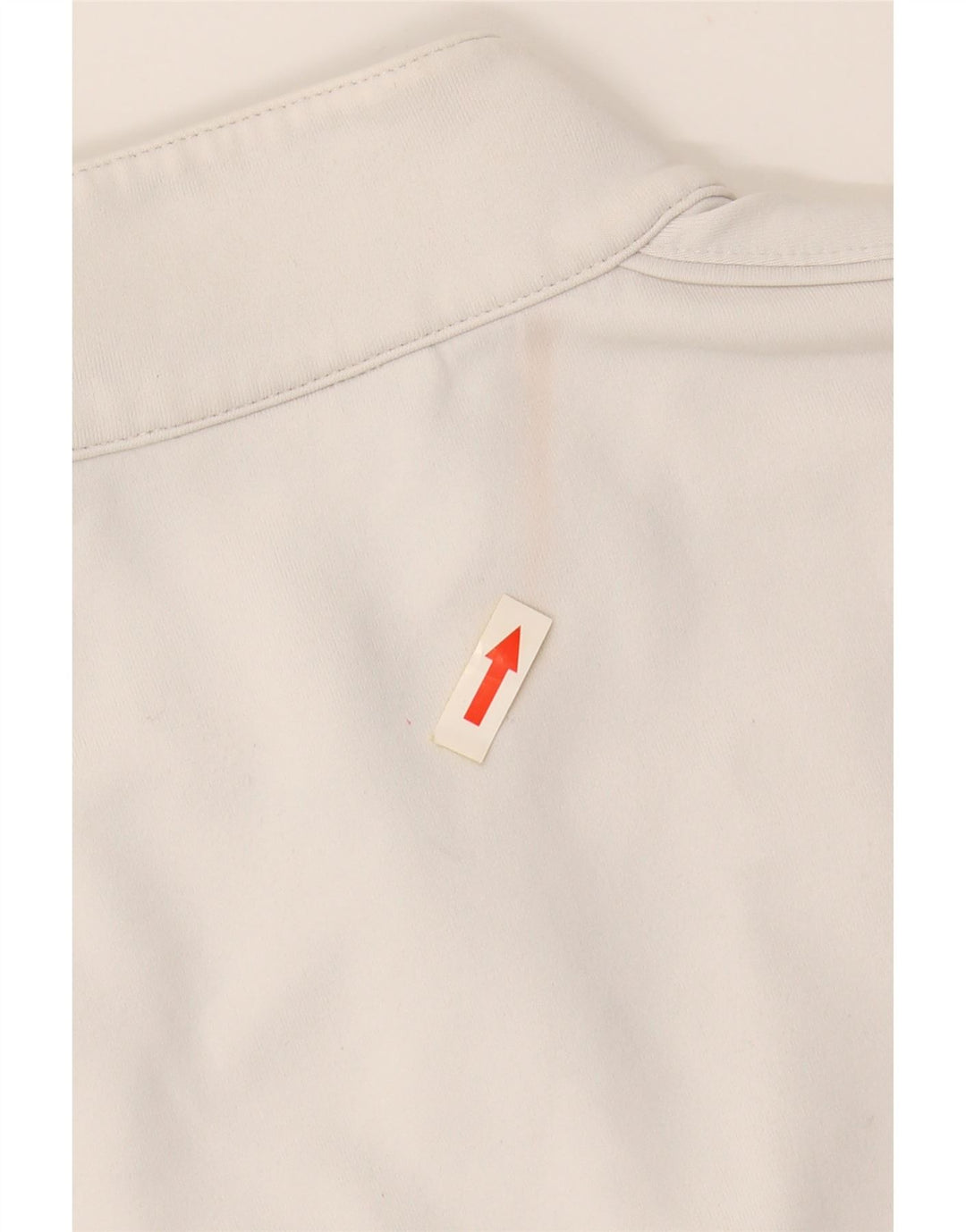 Jachetă de trening pentru femei ASICS UK 14, mare, albă, din poliamidă