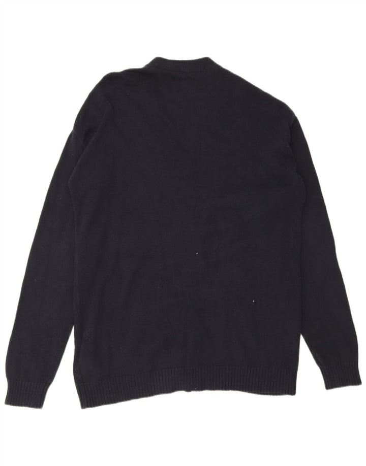 Pulover cardigan pentru bărbați Jack & Jones, mare, albastru, bumbac