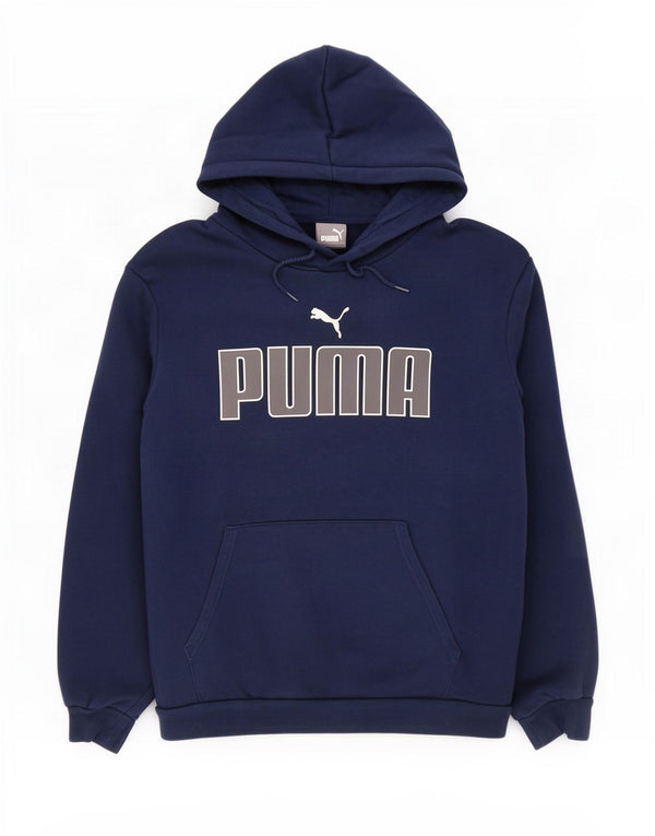 Pulover pentru bărbați Puma Graphic Hoodie, 3XL, bumbac bleumarin