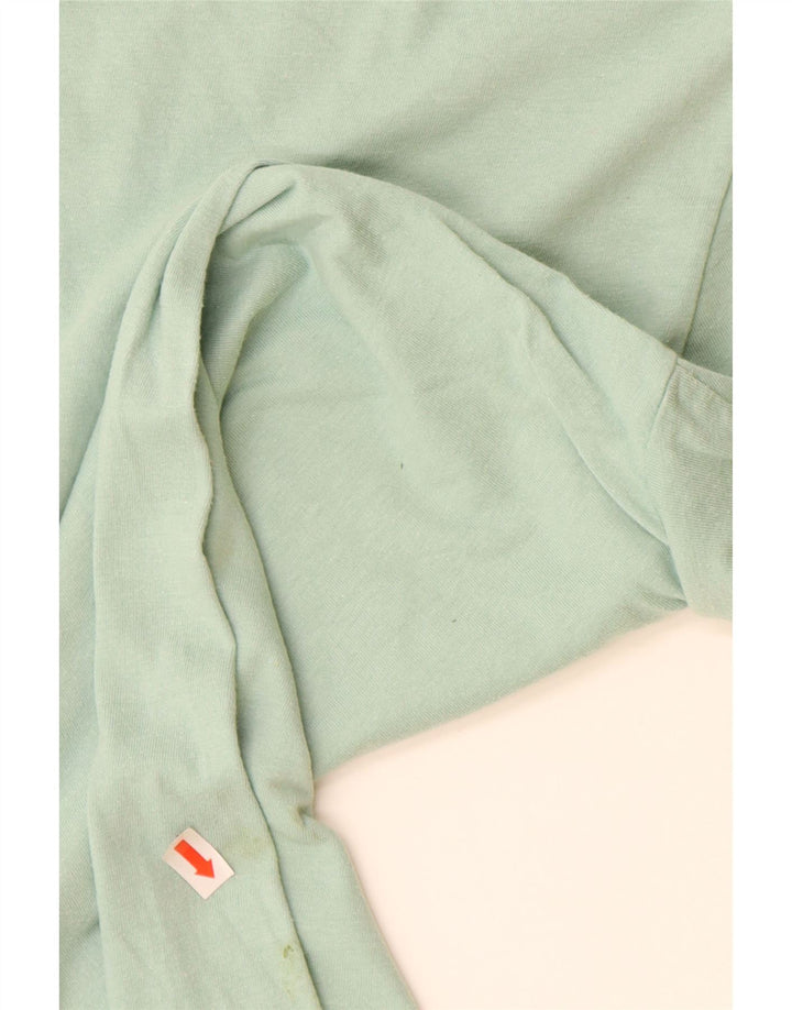 Tricou grafic NIKE pentru bărbați, cu croiala normală, Top mediu turcoaz