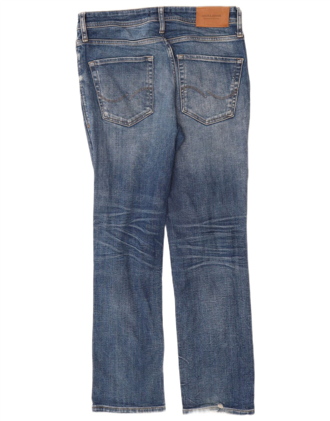 Blugi slim pentru bărbați Jack & Jones W30 L30 bumbac albastru