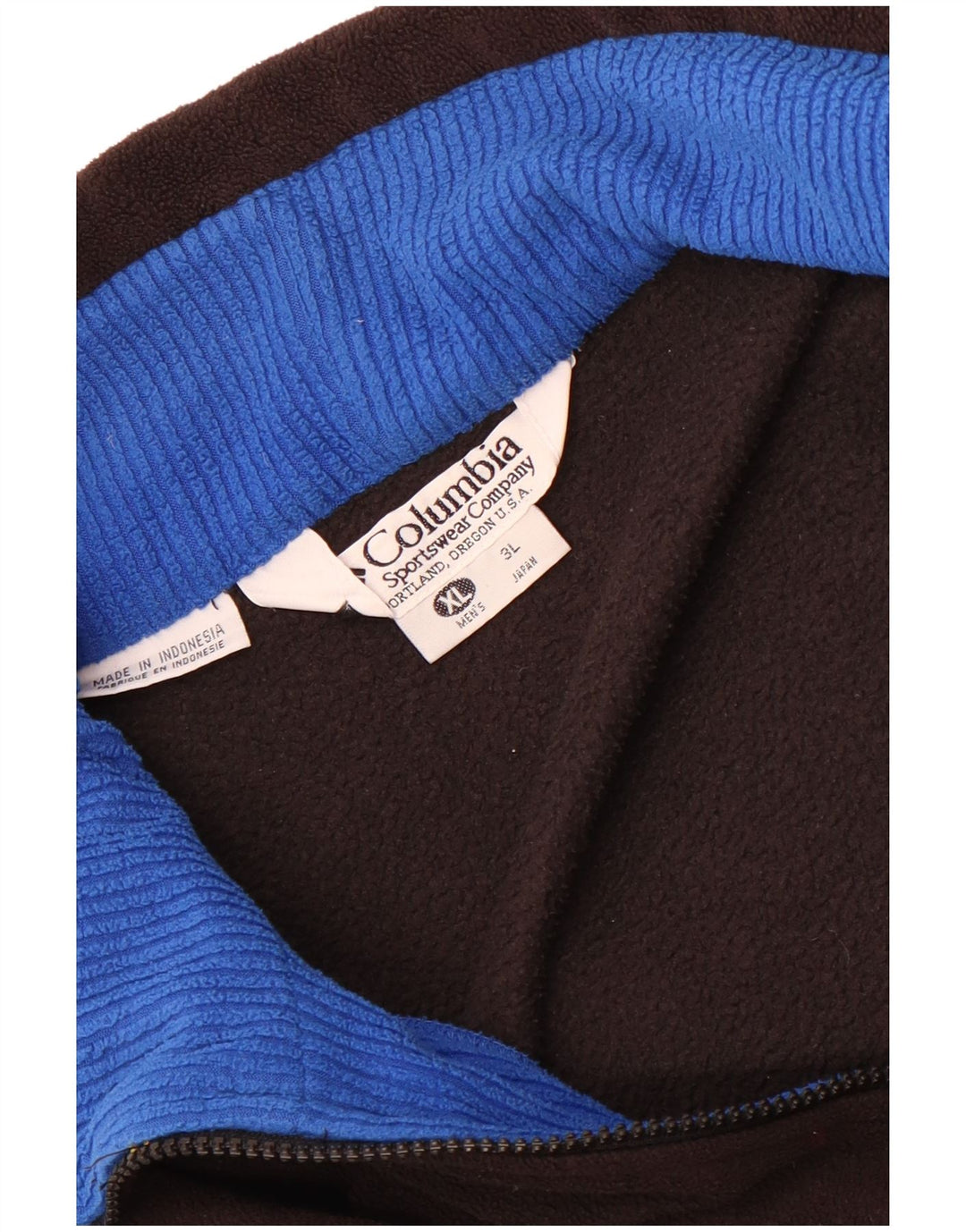 Jachetă fleece Columbia pentru bărbați UK 42 XL negru
