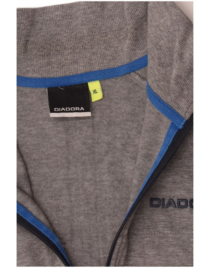Jachetă de trening pentru bărbați Diadora XL, gri